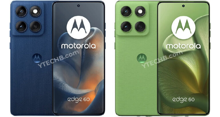 Motorola Edge 60, 60 PRO Key Specs confirmé par Tenaa