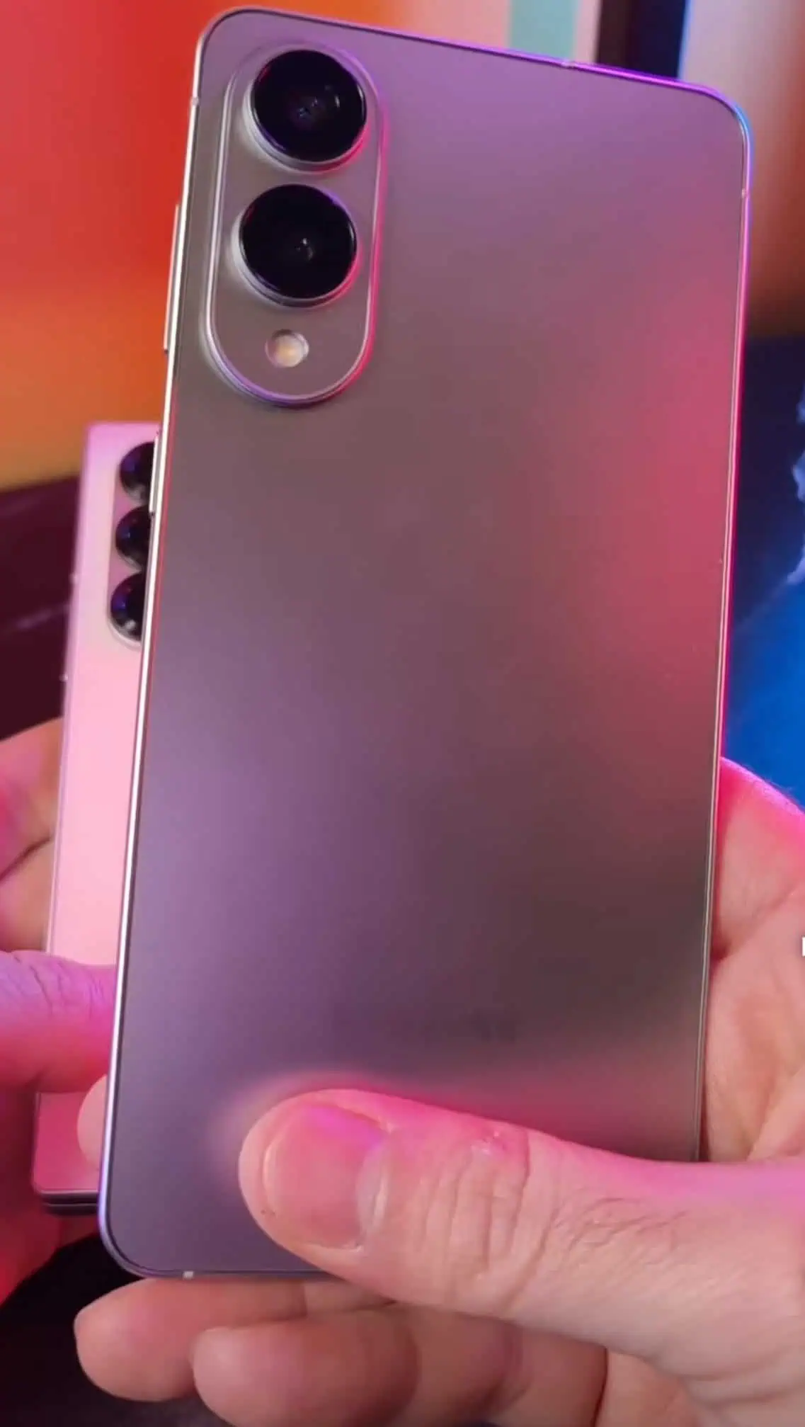 Capture d'écran vidéo Galaxy S25 Edge FEAK 2