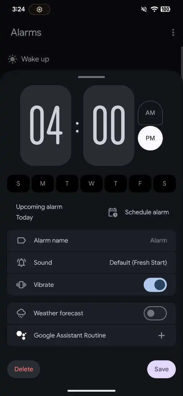 Google Clock Expressive Redage Alarm 2