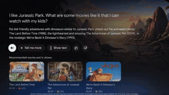 Gemini dans Google TV (1)