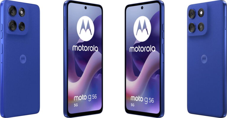 Les images divulguées de Moto G56 révèlent la conception sous tous les angles