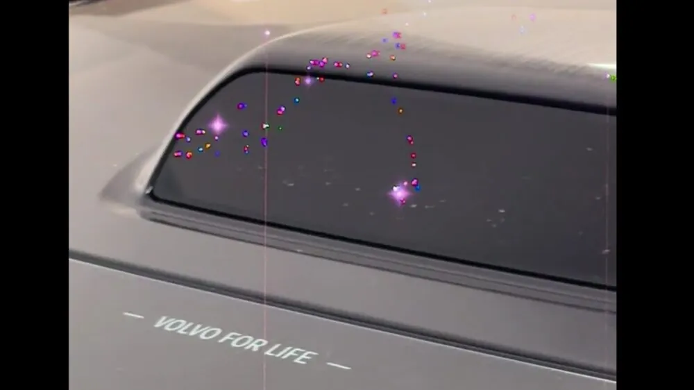 caméra de téléphone au laser lidar dommage