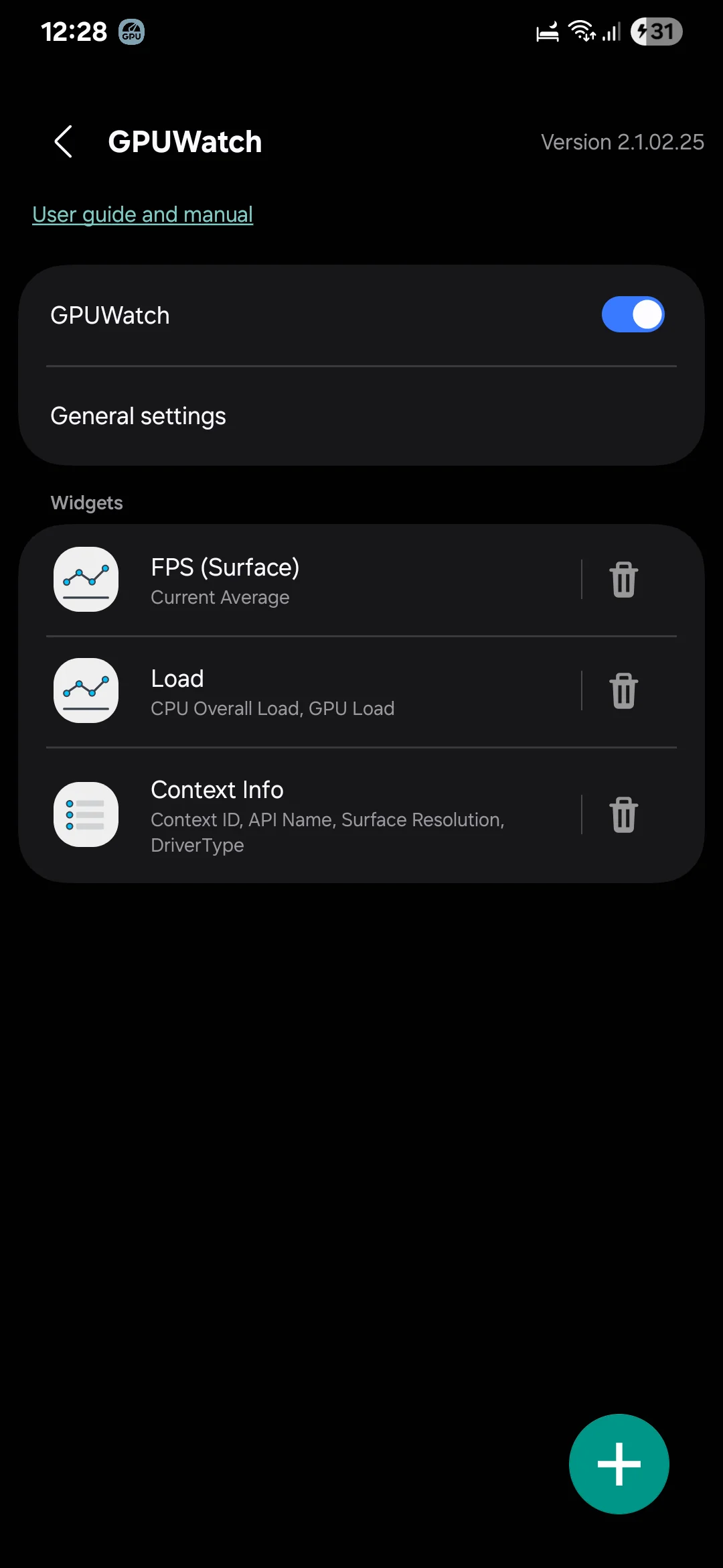 Samsung Galaxy A34 One UI 7 Vulkan Gpuwatch 2