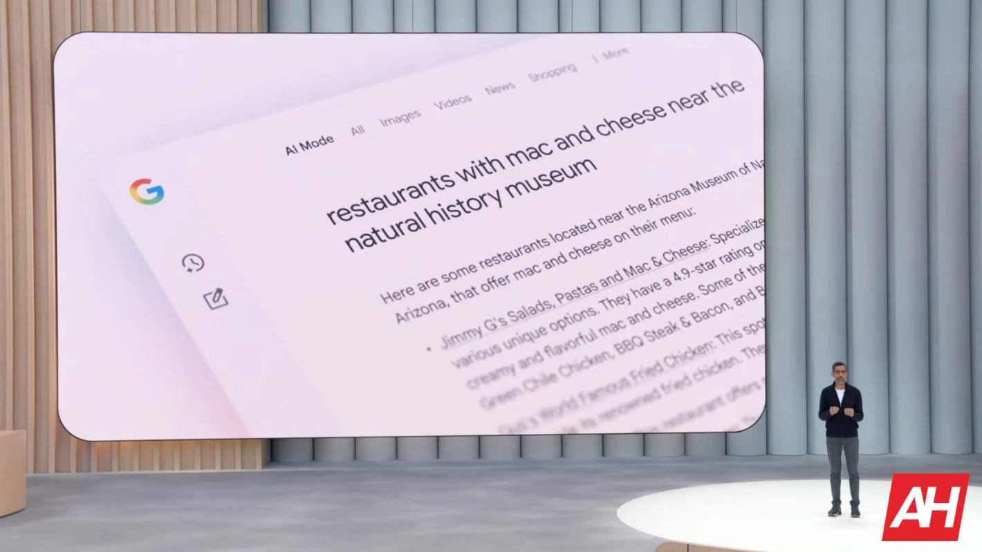 Ah Google Recherche AI ​​Mode