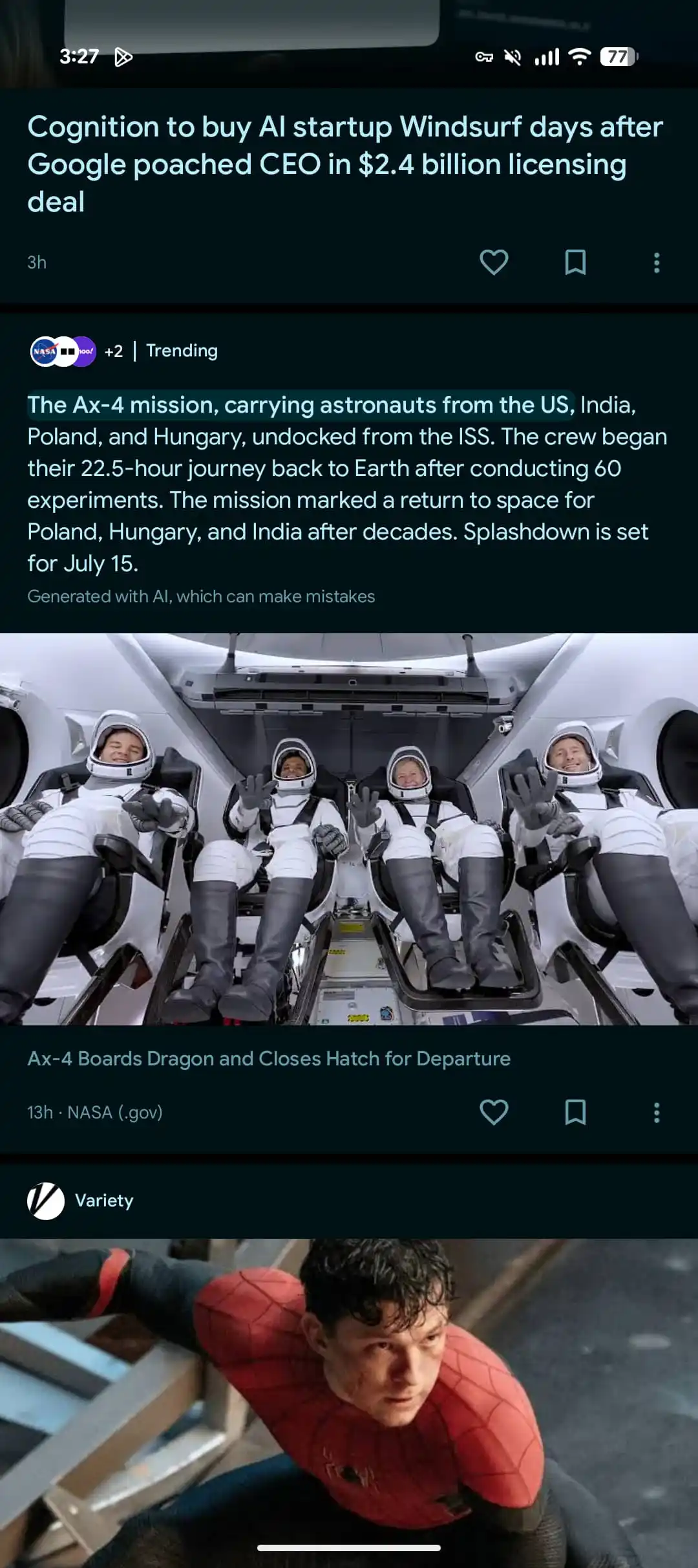 Google Discover Ai Story Résumé de la fuite 2