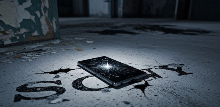 Smartphone Sony Xperia dernier halètement avant la mort mobile