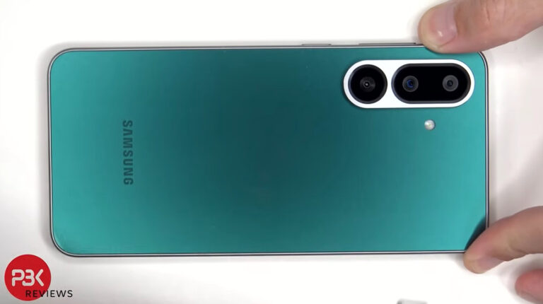 Galaxy F56 montre une réparabilité presque parfaite dans le démontage vidéo