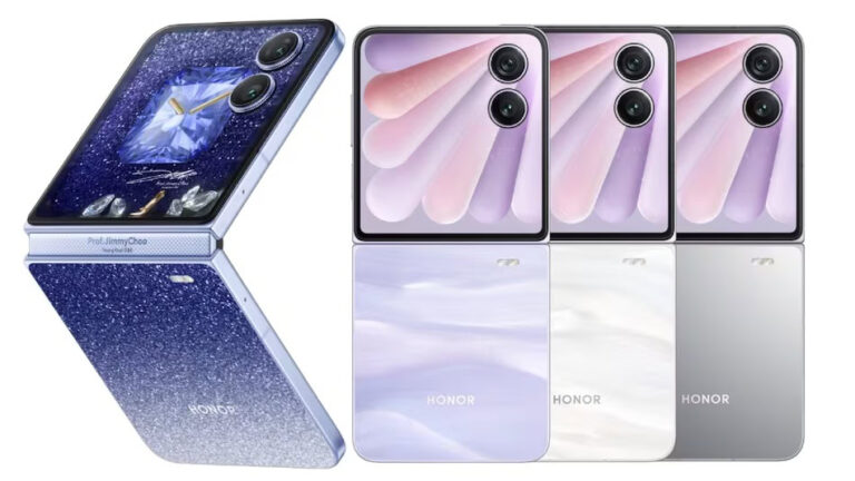 Honor Magic V Flip 2's Felked Specs Insigne à 200MP Camera et Batter Battery