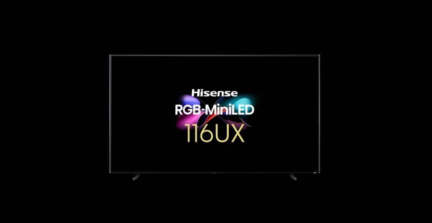 Hissense Ifa 2025 Affichage de 116 pouces RVB MINILLE