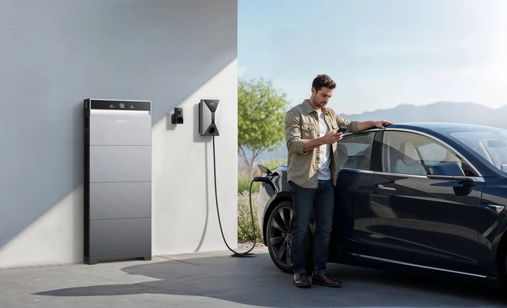 Charger Anker Solix EV