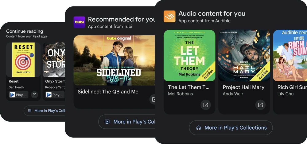 Google Play You Tag App Content UI Nouvelles fonctionnalités