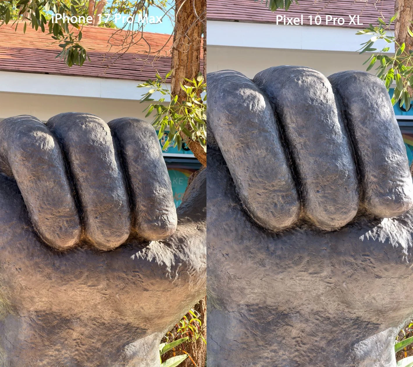 pixel 10 pro xl vs iPhone 17 Pro max caméra 10