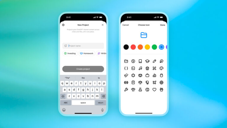 Openai déverrouille les projets pour les utilisateurs gratuits de chatpt