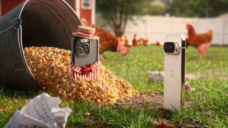 Pixel surpasse l'iPhone à nouveau – cette fois avec des poulets chantants