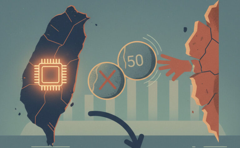 Taiwan rejette le plan de puce '50 -50 'américain au milieu des négociations tarifaires