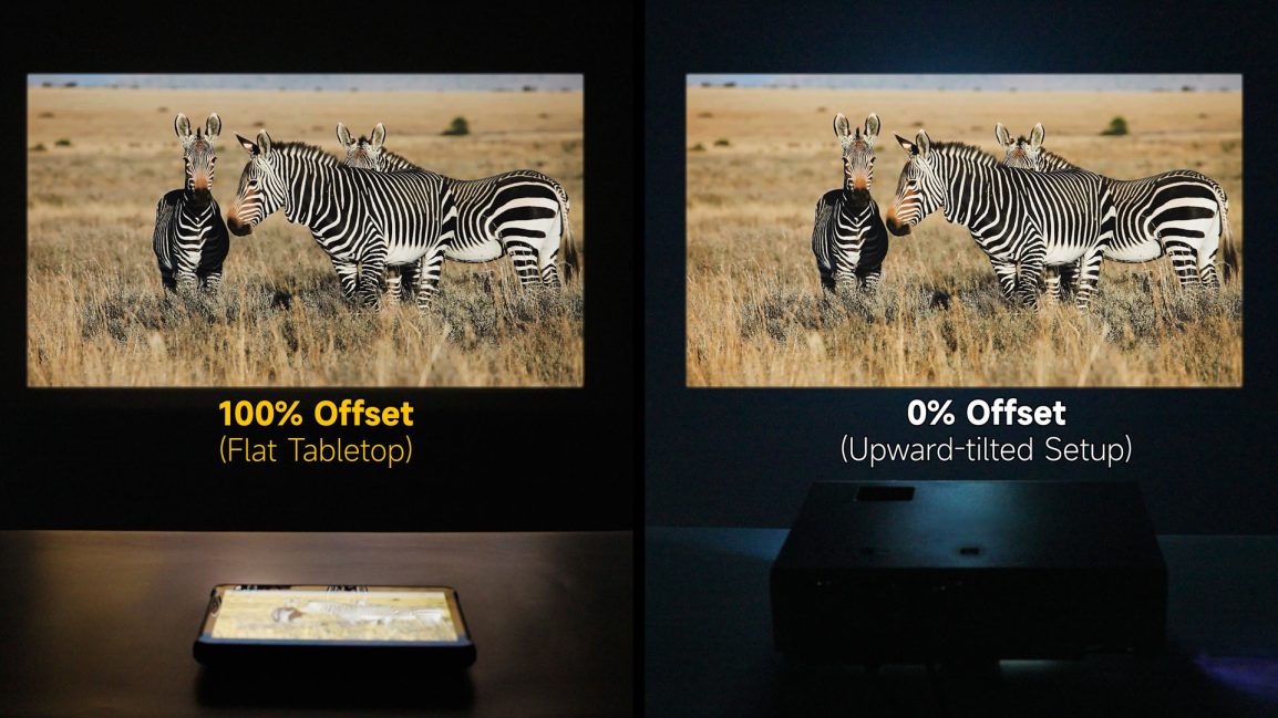 Ulefone Armor Pad 5 Ultra vs projecteur traditionnel (5)