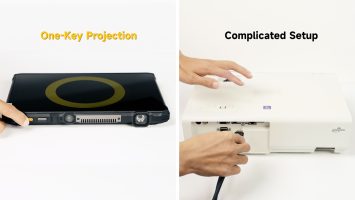 Ulefone Armor Pad 5 Ultra vs projecteur traditionnel (3)