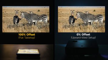 Ulefone Armor Pad 5 Ultra vs projecteur traditionnel (5)