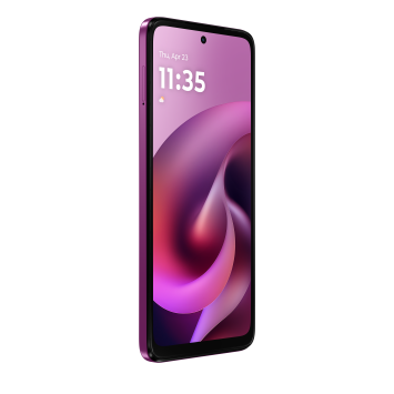 moto g 2026 Dyn Face avant gauche PANTONE Cattleya Orchid