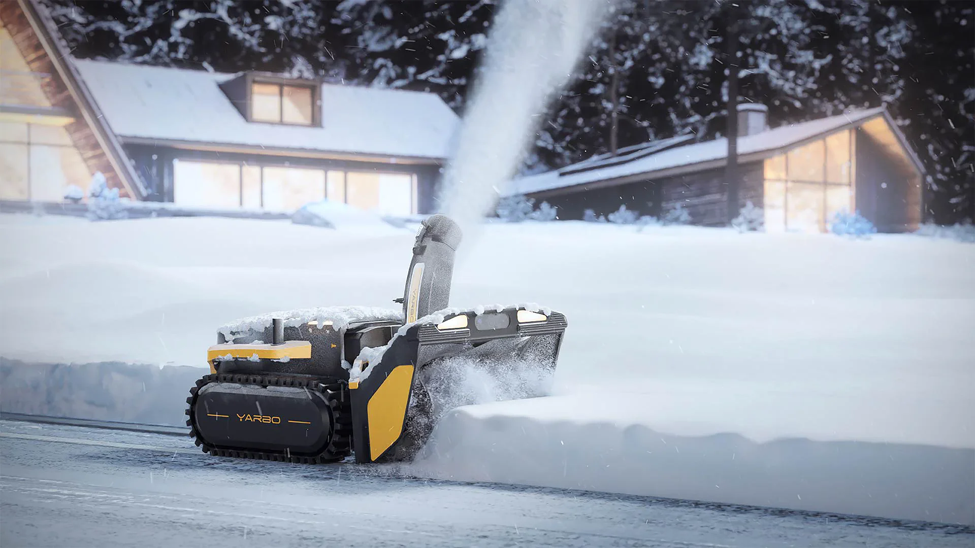 Souffleuse à neige entièrement autonome Yarbo