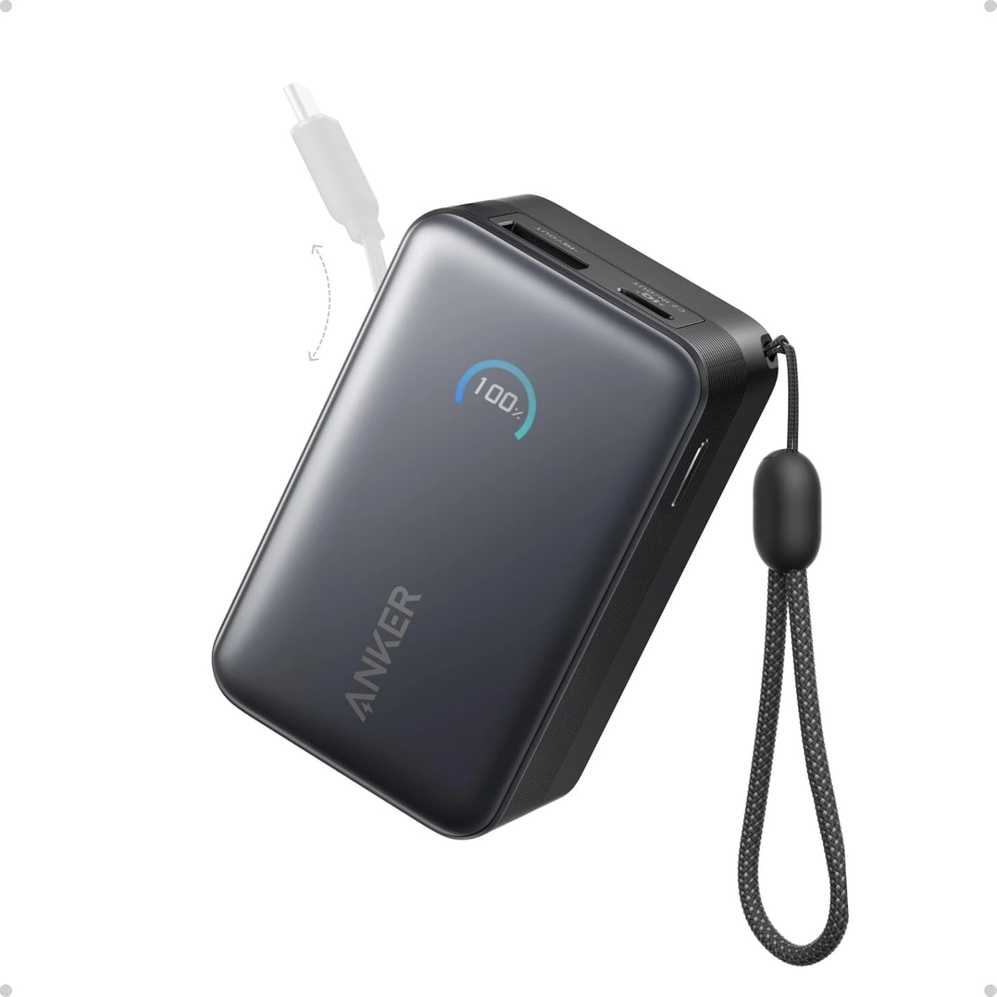 Chargeur portable Anker Nano 10000mAh 45W Banque d'alimentation