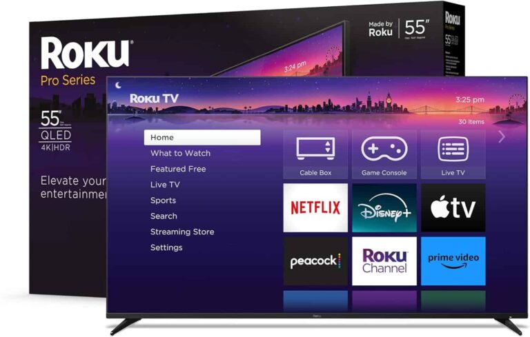 Ce téléviseur 4K Roku Pro Series de 55 pouces coûte seulement 498 $
