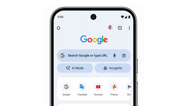 Google place l&rsquo;IA au premier plan dans Chrome (littéralement)