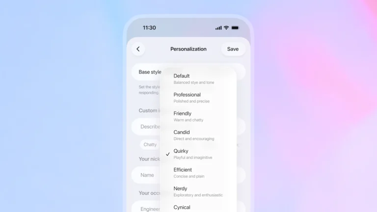 Une IA plus chaleureuse et moins « robotique »