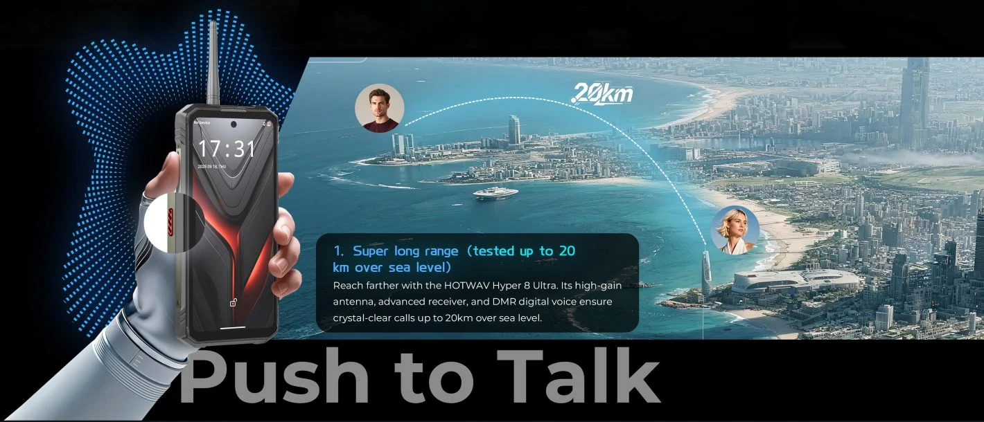 Talkie-walkie HOTWAV Hyper 8 Ultra