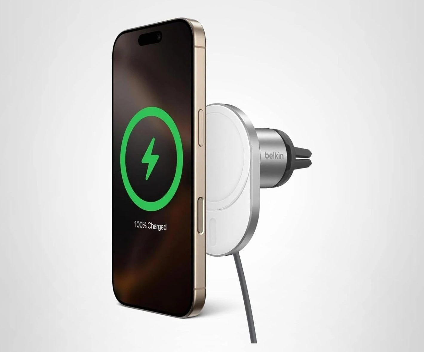 Chargeur de voiture sans fil Belkin BoostCharge Pro avec MagSafe (10 W 15 W)