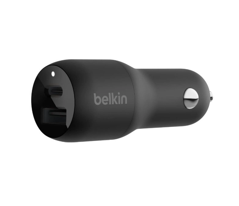 Chargeur de voiture double USB Belkin 37 W