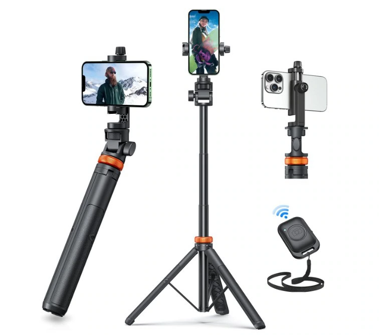 Trépied pour perche à selfie EuCos 2 en 1