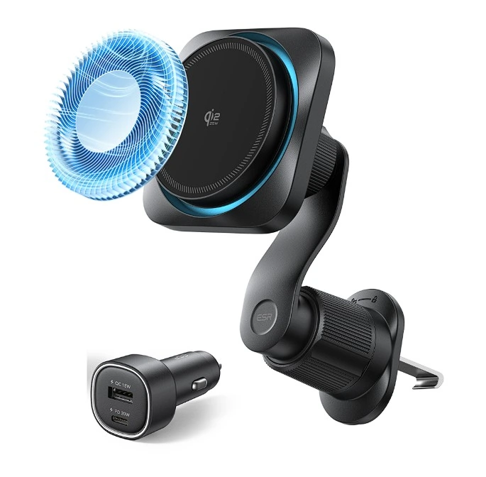 Chargeur de voiture magnétique ESR OmniLock