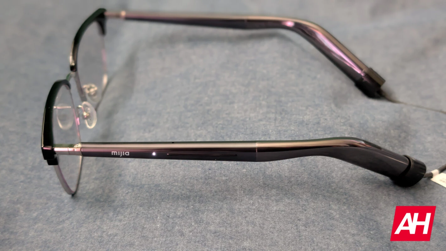 Examen des lunettes audio intelligentes AH Xiaomi Mijia 09
