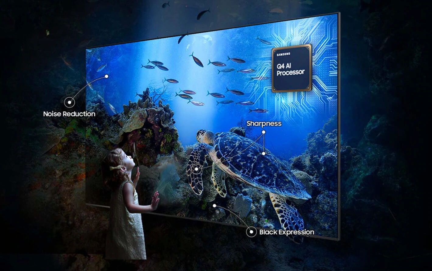 Téléviseur intelligent Samsung QLED Q7F de 43 pouces