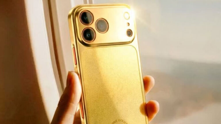 Voici une coque en or pur pour votre iPhone 17 Pro Max… que vous ne pouvez pas acheter