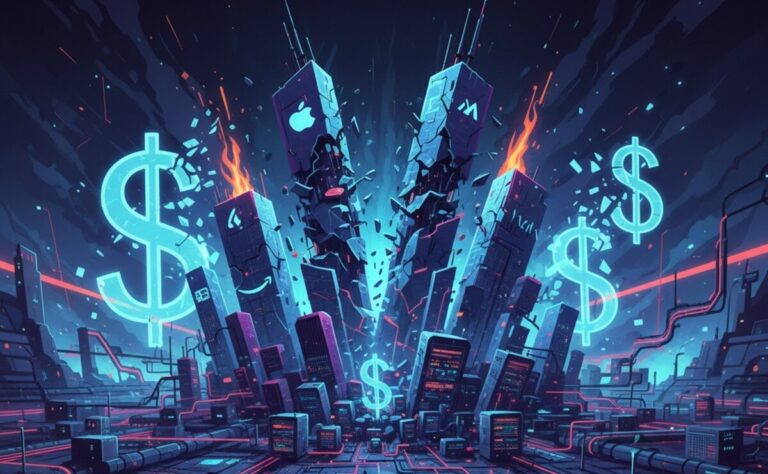 La frénésie de dépenses en IA des grandes technologies a effacé 1 000 milliards de dollars du marché