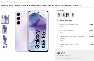 Samsung Galaxy A55 : prix 128 Go