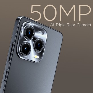 Le Lava Bold N2 Pro a une caméra arrière de 50MP et une caméra frontale de 8MP