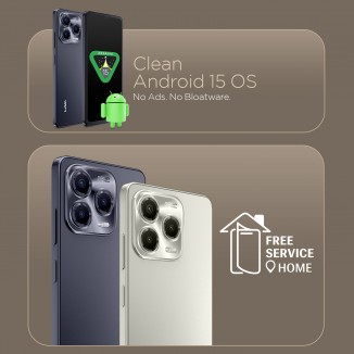 Le Lava Bold N2 Pro a une caméra arrière de 50MP et une caméra frontale de 8MP