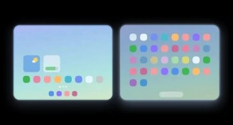 Écran intérieur du Samsung Galaxy Z Wide Fold