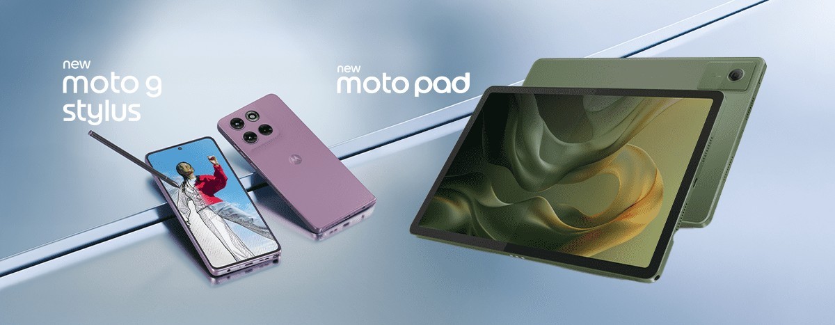 Motorola dévoile le Moto G Stylus (2026) et le Moto Pad (2026)