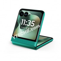 Motorola Razr 70 en vert sportif Pantone