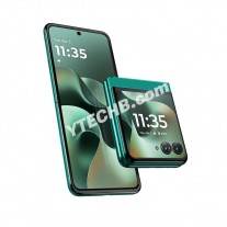 Motorola Razr 70 en vert sportif Pantone