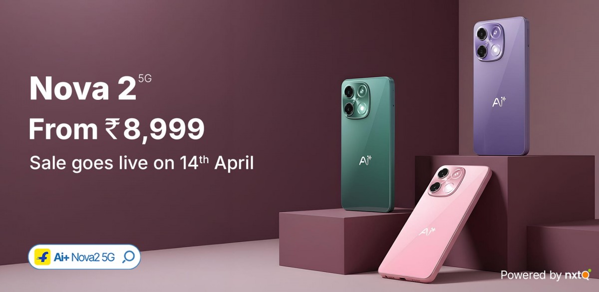 Ai+ dévoile la série Nova 2 et le Nova Flip pliable 