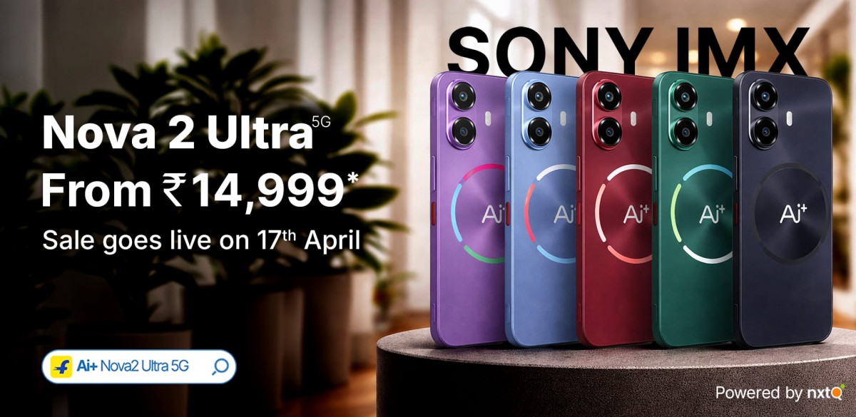 Ai+ dévoile la série Nova 2 et le Nova Flip pliable 