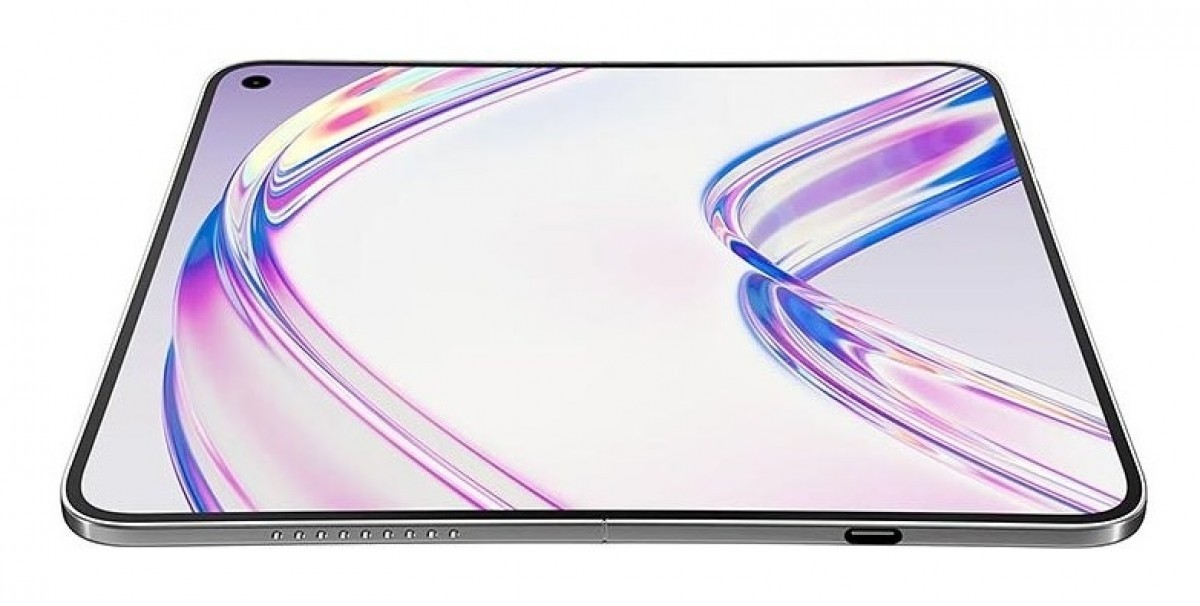 Rendu de l’écran principal de l’iPhone Fold 