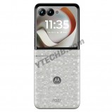 Motorola Razr 70 en blanc brillant Pantone