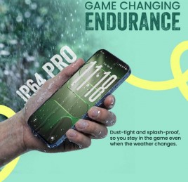 Tecno Pop X 5G est classé IP64 Pro et possède la certification MIL-STD-810H