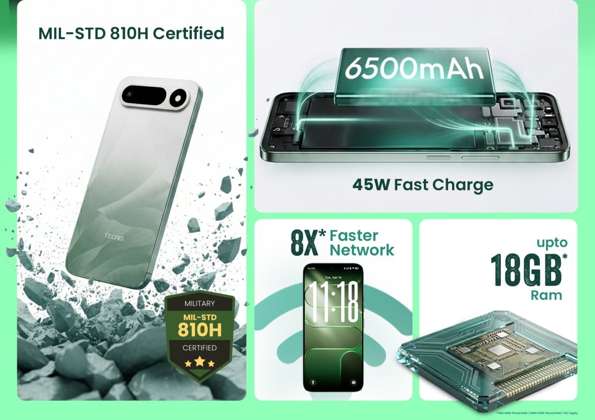 Tecno Pop X 5G dévoilé avec Dimensity 6400 et une batterie de 6 500 mAh avec une charge de 45 W